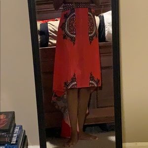 High low skirt